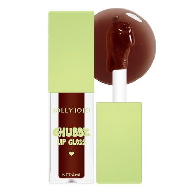 jeosisy Lip Glow Oil - Hydrating Lip Oil Tinted, Long Lasting Plumping Lip Balm Lip Care Moisturizing Lip Gloss (# 6)