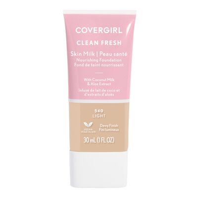 COVERGIRL, Clean Fresh Skin Milk Foundation, Light, 1 Fl Oz (Pack of 1) (packaging may vary)