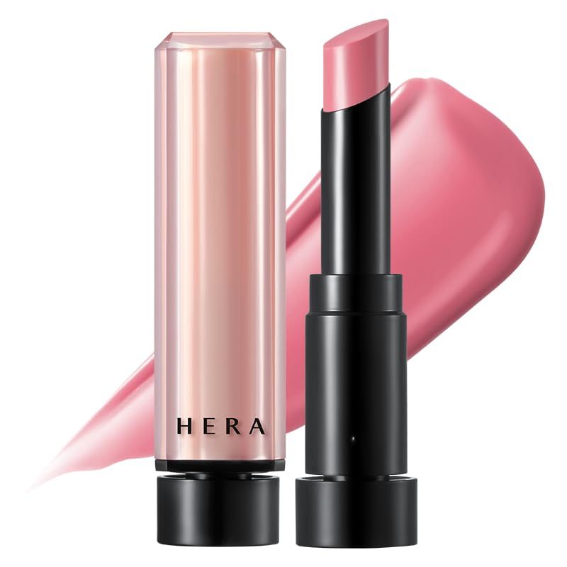 HERA Sensual Nude Balm Moisturizing Lip Balm Glossy Lip Serum Endorsed by Jennie Nourishing Lipstick for Smooth &amp; Full Lips by Amorepacific 3.5g - MUTE PINK (174)