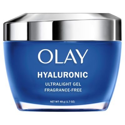 Olay Hyaluronic Acid  Peptide 24 Gel Face Moisturizer, 1.7 oz Hydrating Face Gel Moisturizer for Dry Skin with Hyaluronic Acid and Niacinamide