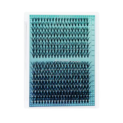 Lash Clusters DIY EyeLash Extension 320PCS, 0.07 D Curl 8-18MIX 20D Curl Wispy Fluffy Cluster Lashes Extension, Individual DIY Single Lashes Cluster Extensions for Eyelash Extensions Beginners