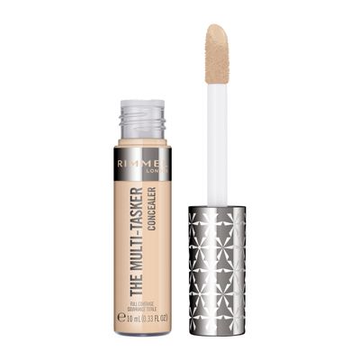 Rimmel London, Multi-Tasker Concealer, 020 Fair, Crease-Proof, Transfer-Proof, Waterproof, Up To 24-Hour Wear, Vegan Formula, 0.33oz
