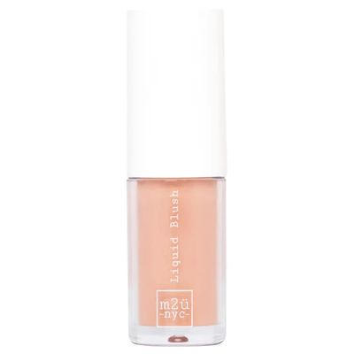 M2U NYC Hydrating Liquid Blush, Soft Cream Blush Makeup, Liquid Blush for Cheeks, Weightless, Long-Wearing, Smudge Proof (Peach-Sweet Peach)