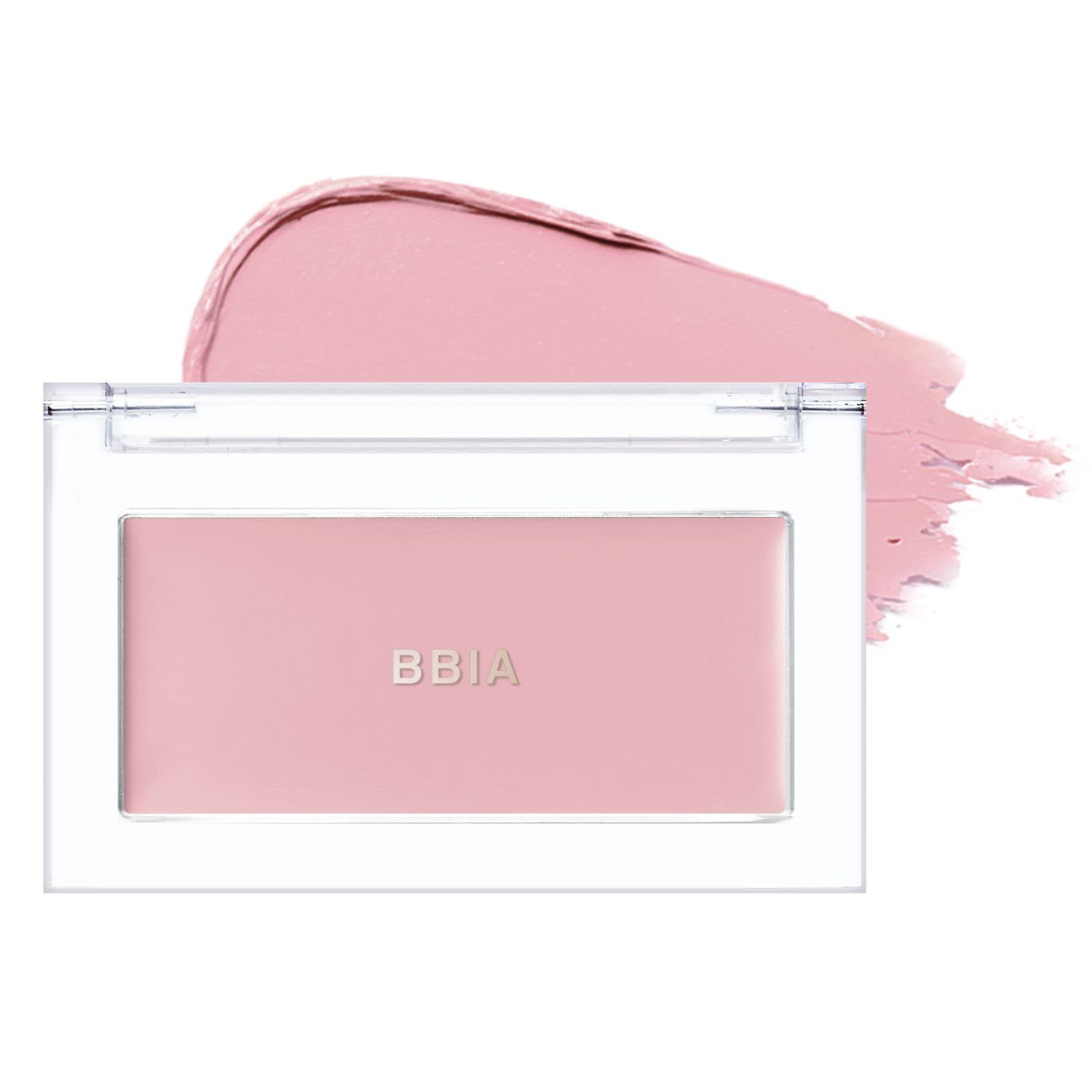 BBIA Ready To Wear Downy Cheek Cream Blush 8 Color - Creamy Blendable &amp; Buildable Blush Dewy Texture &amp; Matte Finish High Pigment Longlasting Lightweight Natural Face Makeup, 0.12oz (09 DOWNY TARO)