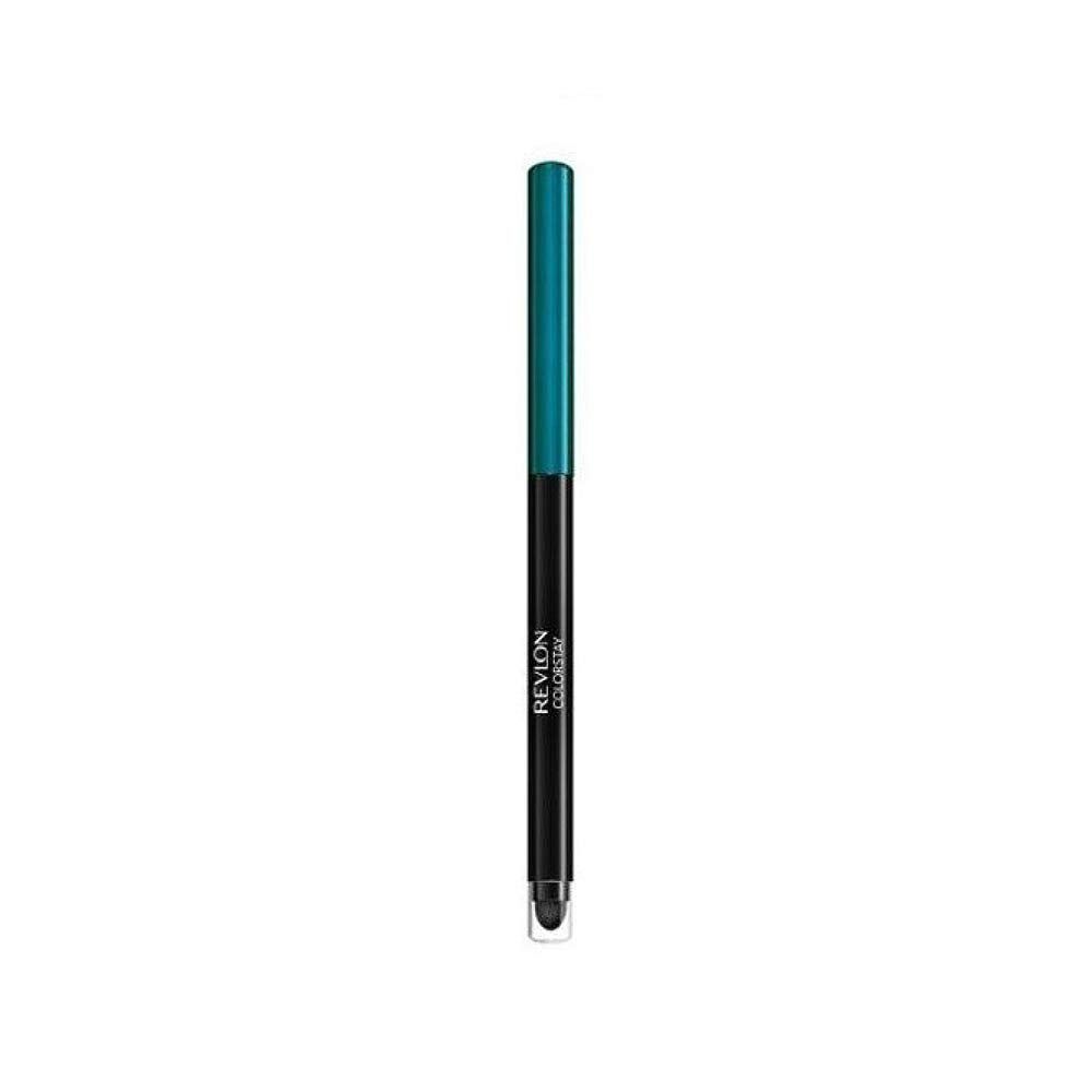 Revlon ColorStay Eyeliner Pencil, 210 Teal (Pack of 2)