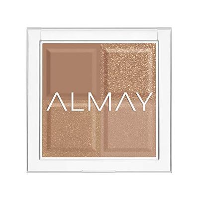 Almay Shadow Squad, 210 Unplugged, 1 count, eyeshadow palette, Gel,Powder
