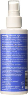 Lottabody, Love Me 5 in 1 Miracle Creme, Heat Protection For a Moisture &amp; Brilliant Hair, 5.1 Fl Oz
