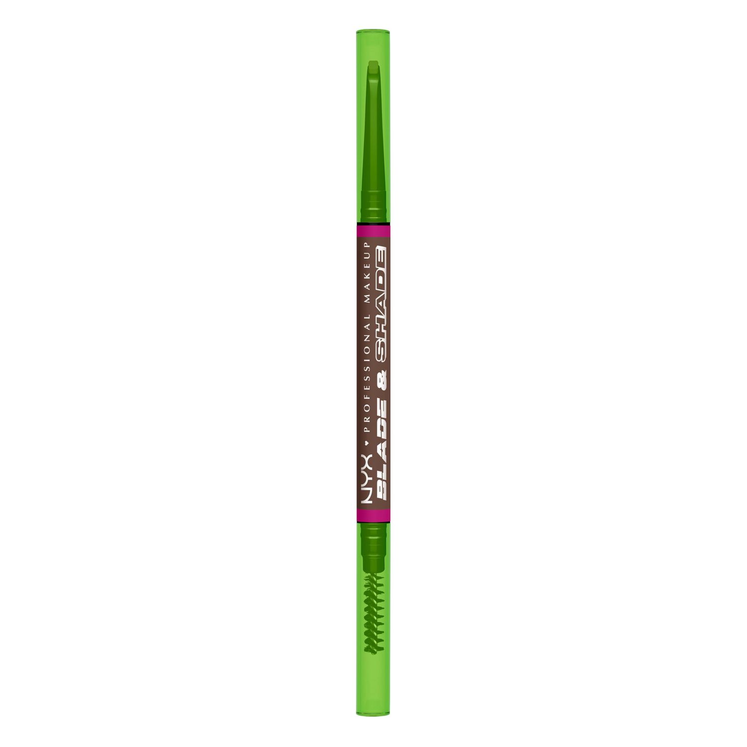 NYX PROFESSIONAL MAKEUP Blade &amp; Shade Brow Pencil, Nano Mechanical Eyebrow Pencil, Up to 16HR Make Up Wear - Brunette