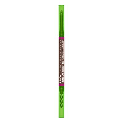 NYX PROFESSIONAL MAKEUP Blade &amp; Shade Brow Pencil, Nano Mechanical Eyebrow Pencil, Up to 16HR Make Up Wear - Brunette