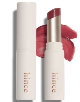 HINCE Mood Enhancer Lip Glow, Moisturizing Lip Balm with Shea Butter &amp; Sweet Almond, Non-Sticky and Long-lasting Tinted Lip Tint with Buttery Balm Texture for Neutral Color 0.2oz. (1, DEAR ROSE, 02)