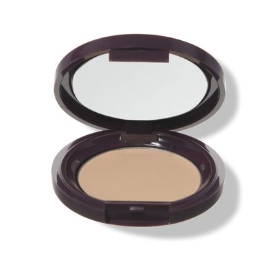 100% PURE Fruit Pigmented Long Last Compact Concealer, Peach Bisque, Full Coverage Concealer, Diminish Dark Circles (Medium with Yellow Undertones) - 0.11oz