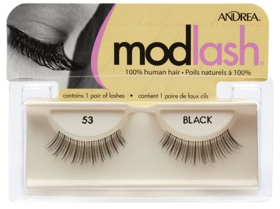 Andrea Eyelash Strip Lashes Black 53 1 ea (Pack of 4)