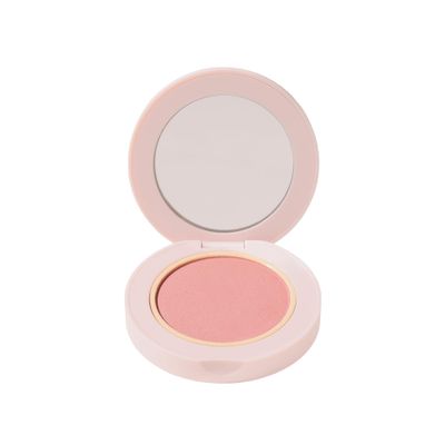 Wander Beauty Hydrating Powder Blush - Lightweight, Peach Blush Makeup with a Blurring, Satin Finish - Buildable Formula with Hyaluronic Acid, Squalane &amp; Aloe Leaf Extract - Peach of Mind - 0.18 oz