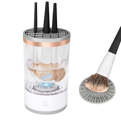 Multi-Functional Electric Makeup Brush Cleaner - Automatic, Energy Saving Makeup Brush Cleaner Convenient and efficient Makeup Brush Cleaning Solution