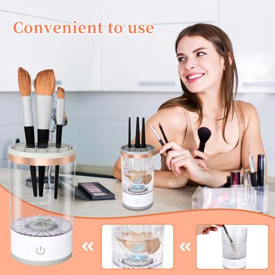 Multi-Functional Electric Makeup Brush Cleaner - Automatic, Energy Saving Makeup Brush Cleaner Convenient and efficient Makeup Brush Cleaning Solution