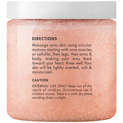 MAJESTIC PURE Himalayan Salt Body Scrub with Lychee Oil, Exfoliating Salt Scrub to Exfoliate &amp; Moisturize Skin, Deep Cleansing - 10 oz