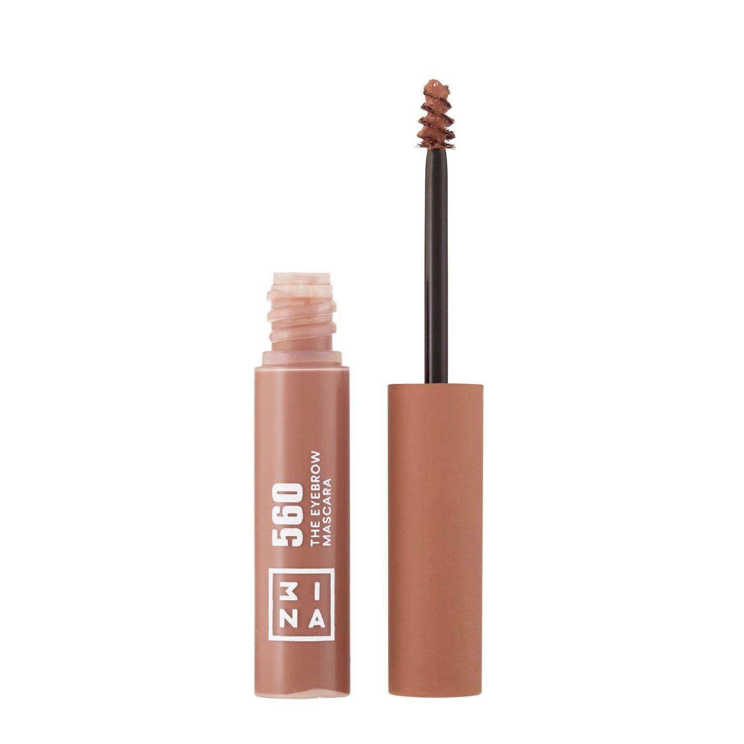 3INA MAKEUP - Vegan - Cruelty Free - The Eyebrow Mascara 560 - Dark blond - Voluminizing - Fixes &amp; Controls Brows -Non Sticky Gel Formula - Dense &amp; Fuller Brows - Multiplier Effect - Good Adhesion