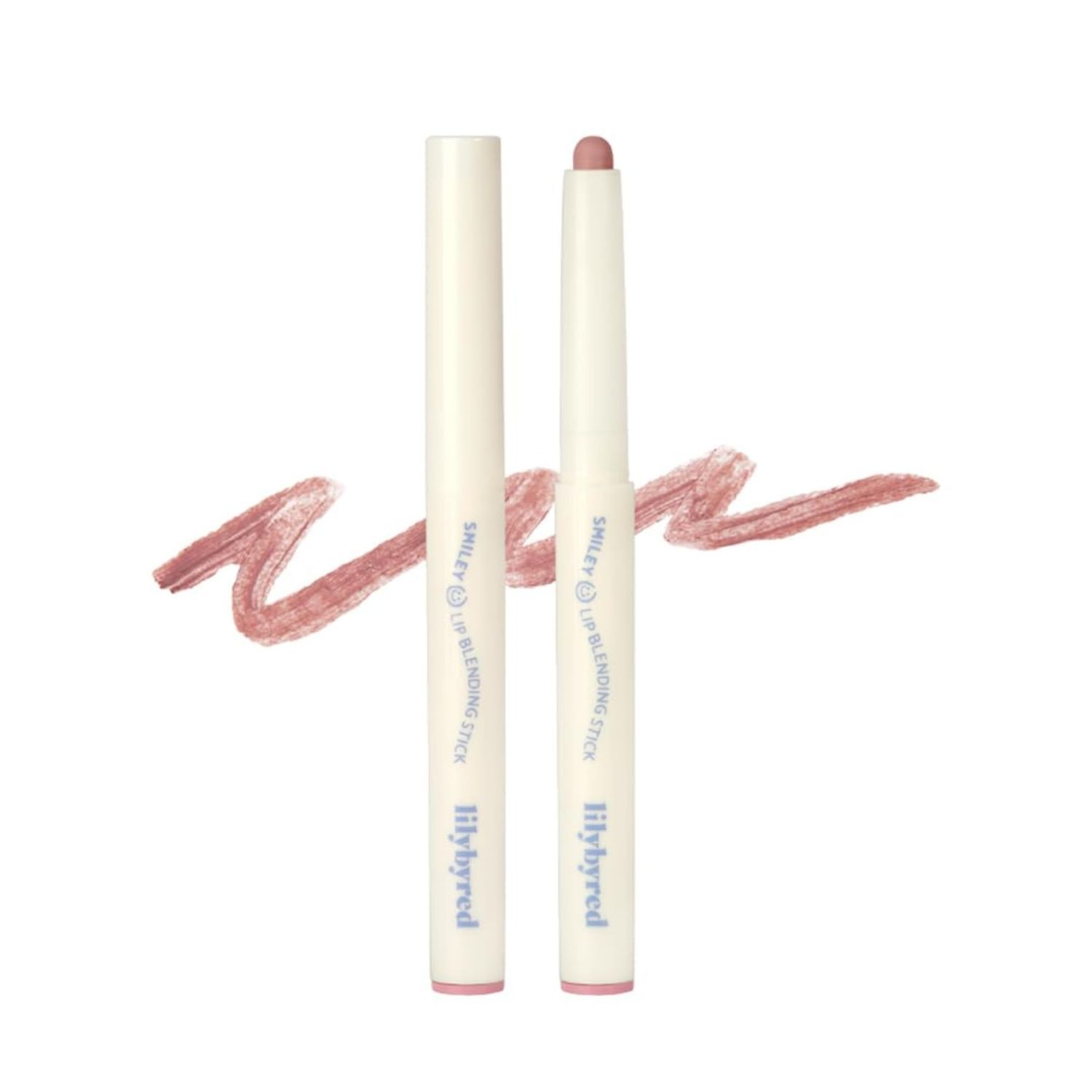 lilybyred Smiley Lip Blending Stick 0.8g - Creamy Multi-Use Lip Liner with Subtle Blurring - 01_Grin with me