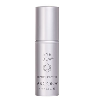 ARCONA Eye Dew - Shea Butter, Hyaluronic Acid  Liquid Crystals Fill In Lines  Wrinkles, Hydrates, Protects .3 oz. Made In The USA