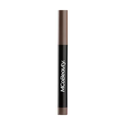 MCoBeauty Eyeshadow Stick, Matte, Chocolate, Highly Pigmented, Built-in Sharpener, Vegan, Cruelty Free Cosmetics