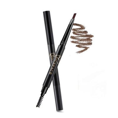 Eyebrow Pencil Coffee Double Ended Precision Waterproof Brow Cruelty Free(Coffee #3)