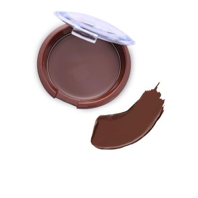 MAEPEOR Matte Bronzer 6 Colors Cream Contour Palette Face Sculpting Long Lasting Highly Pigmented SweatProof Face Bronzer Makeup (05 Chocolate)