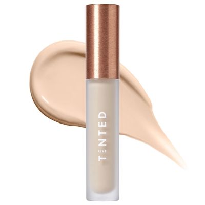 Live Tinted Hueskin Serum Concealer - Medium-to-Full Coverage Concealer with Niacinamide, & Hyaluronic Acid for Dark Circles, Fine Lines & Wrinkles, Buildable Long-Lasting Formula, 0.35 oz Shade 20