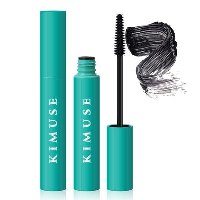 KIMUSE Liquid Lash Washable Mascara, Lengthening, Volumizing Mascara, Waterproof, Smudg-proof, Natural No Clumping, No Flaking Long Lasting Eye Makeup