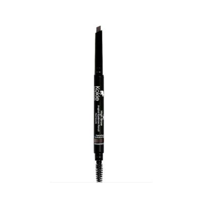 Kokie Cosmetics High Brow Angled Eyebrow Pencil, Rich Brunette, 0.012 Ounce