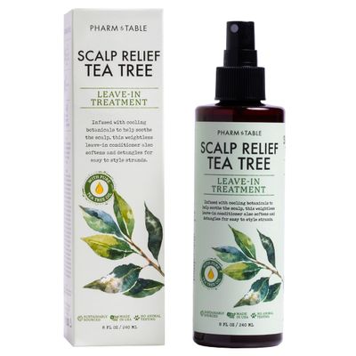 Scalp Relief Tea Tree Leave-In Conditioner, Relieve Itchy, Dry Scalp, Detangles Hair, 240ml8 fl oz