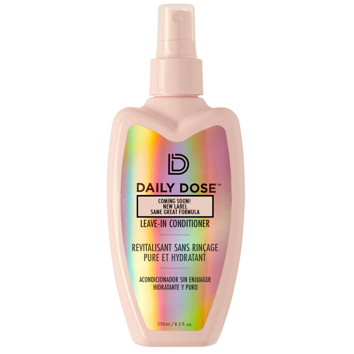DAILY DOSE Leave-In Conditioner (Award Winning) Hair Detangler Spray &amp; Moisturizing (8.5oz) for Women, Kids, Dry Hair, Curly, Wavy, Straight Hair - No Harsh Chemicals