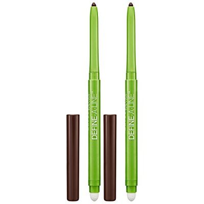 Maybelline Define-A-Line Eyeliner, Brownish Black (Pack of 2)