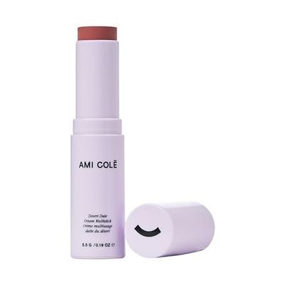 Ami Col Desert Date Cream Multistick Lip and Cheek Tint (Dune), moisturizing lip tint, lip and cheek stain, natural lip color