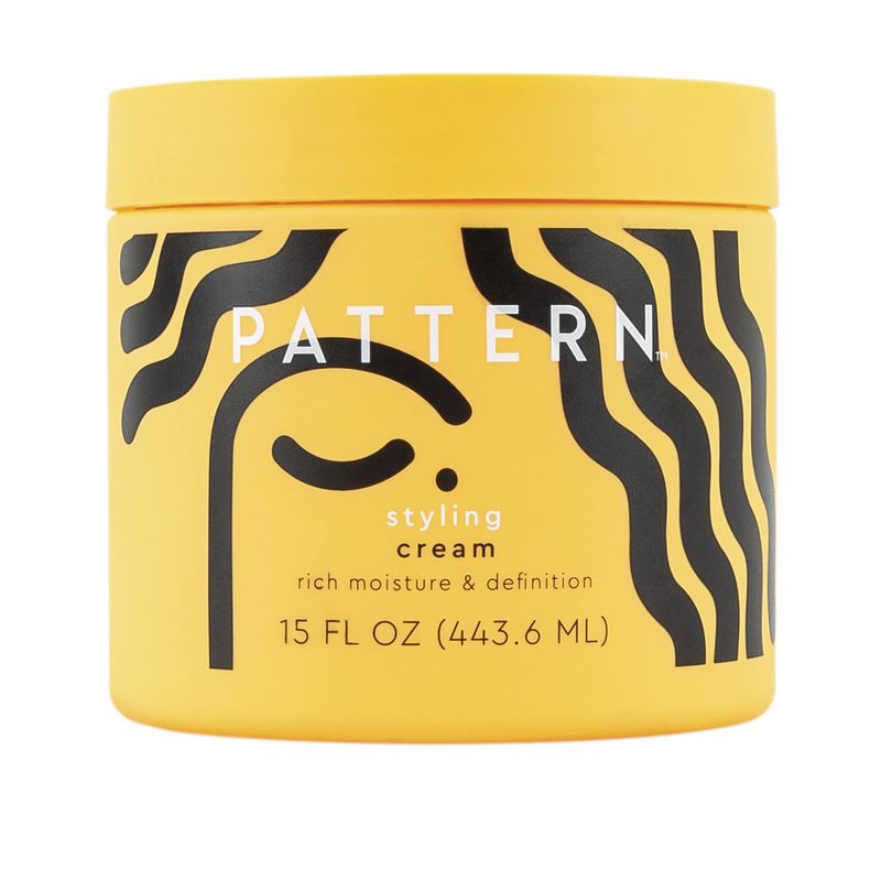 PATTERN Beauty by Tracee Ellis Ross Styling Cream - Hold &amp; Definition for Curly Hair 3b-4c, 15 fl oz