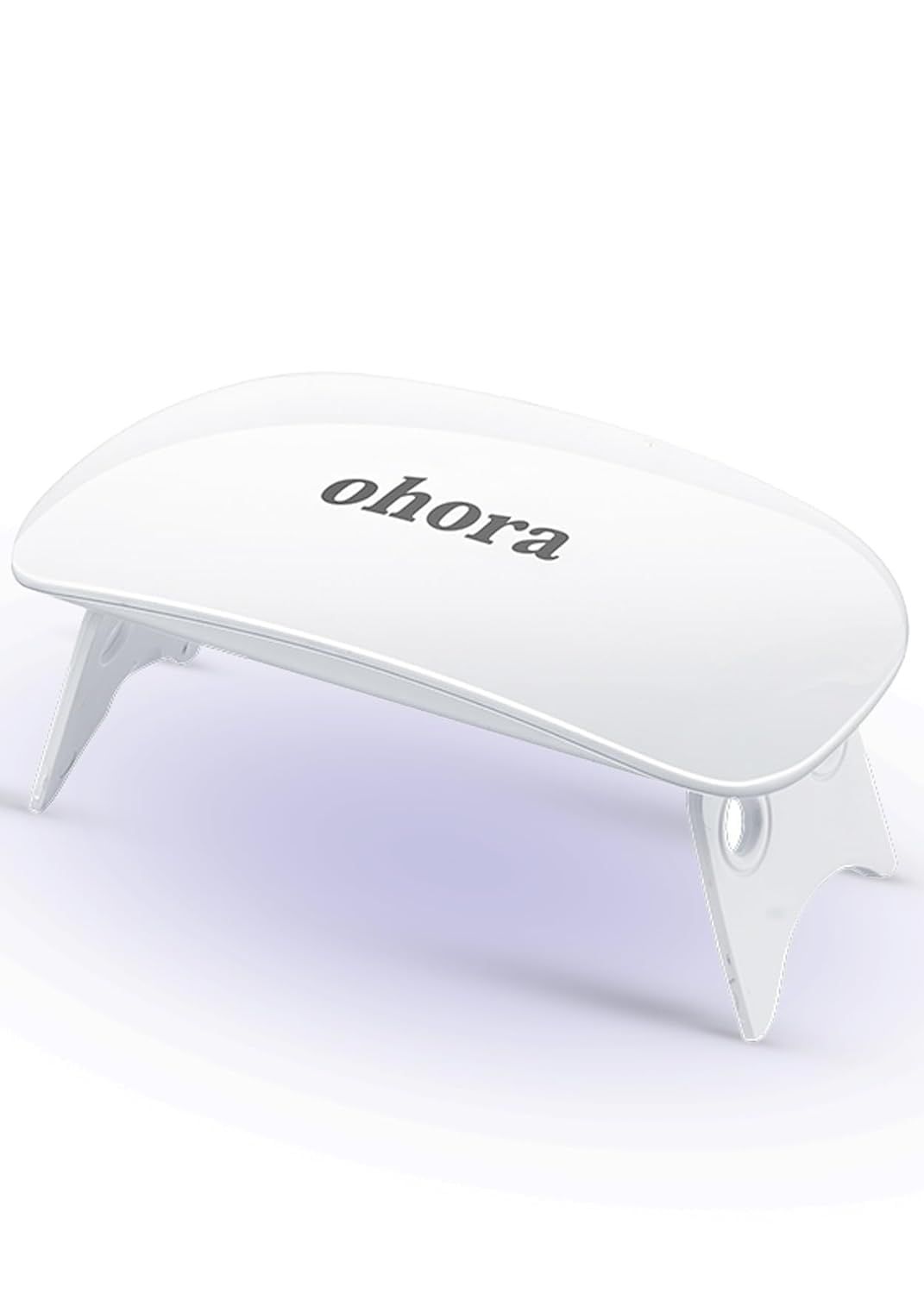 LED Gel Lamp for Gel Nail Strips by ohora - 6W Max, 2 Timers (45s  60s), Portable Lamp for Curing Gel Nail Art, Gel Stickers and Strips, Gel Strips Only