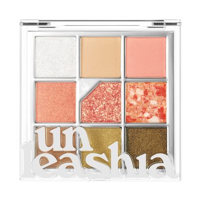 UNLEASHIA Glitterpedia Eye Shadow |Palette|Eye Makeup|Point Makeup Vegan|Cosmetics|Korean Cosmetics|Daily|matte|glitter|shimmer|pearl|daily|party|sparkling (NO.6 All of Citrus)