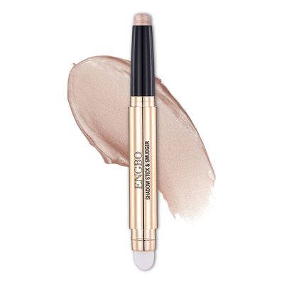 NVLEPTAP Eye Shadow Sticks Cream Eyeshadow Eye Brightener Stick,Shimmer Glitter Eyeshadow Pencil,Long Lasting Highlighter Eye Shadow Makeup Stick - 03# Rose Gold Shimmer