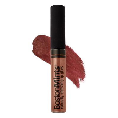 Boston Mints Bean Towne Lip Gloss (.25oz) -Vegan, gluten-free, cruelty-free formula with Aloe, Vitamins C &amp; E, and a refreshing hint of spearmint extract for soft and hydrated lips.