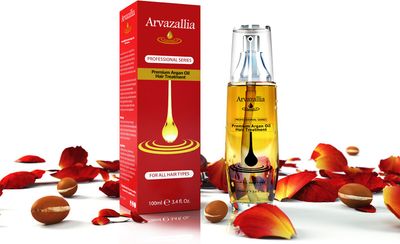 Arvazallia Argan Oil for Hair Treatment Leave in Treatment &amp; Conditioner