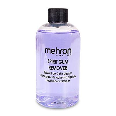 Mehron Makeup Spirit Gum Remover | SFX Makeup Remover | Spirit Gum Adhesive Remover 9 fl oz (266 ml)