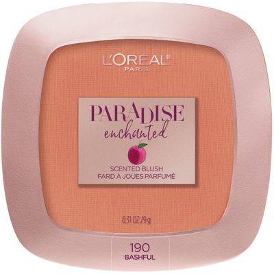 L&#39;Oreal Paris Makeup Paradise Enchanted Scented Blush, Bashful, 0.31 Ounce