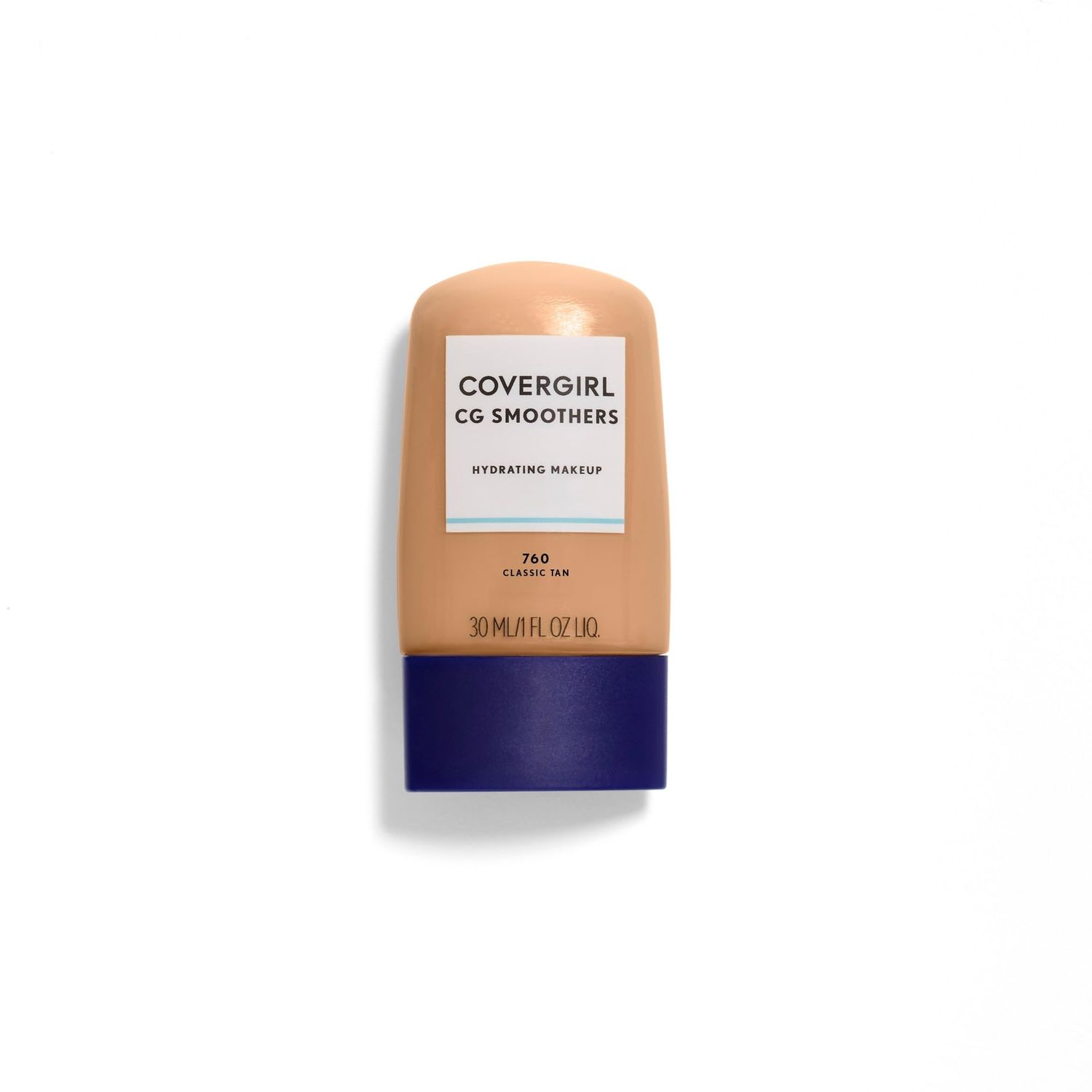 COVERGIRL Smoothers Hydrating Makeup Foundation,Classic Tan (packaging may vary), 1 Fl Oz (Pack of 1)