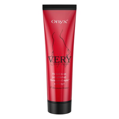Onyx Very Sexy Legs Tingle Indoor Tanning Bed Lotion - Premium Outdoor Tanning Lotion with Bronzer for Legs &amp; Hard-To-Tan Body Parts - Thermoactive Complex - Hot Tingle Tanning Formula for Women