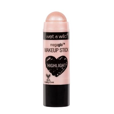 wet n wild MegaGlo Makeup Stick, Buildable Color, Versatile Use, Cruelty-Free &amp; Vegan - When The Nude Strikes