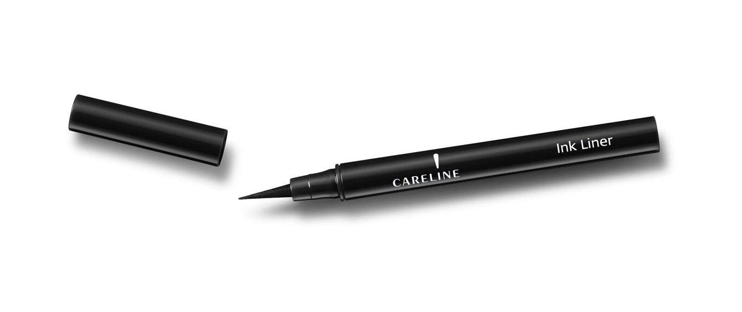 Careline Ink Liner Felt Tip Eyeliner Long Lasting (Black)