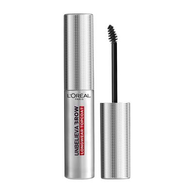 L&#39;Oreal Paris Unbelieva-Brow Longwear Eyebrow Topcoat, Waterproof, Smudge-resistant, Transfer- Proof, Quick Drying, Easy and quick application with precise brush, Universal Transparent, 0.15 fl. oz.
