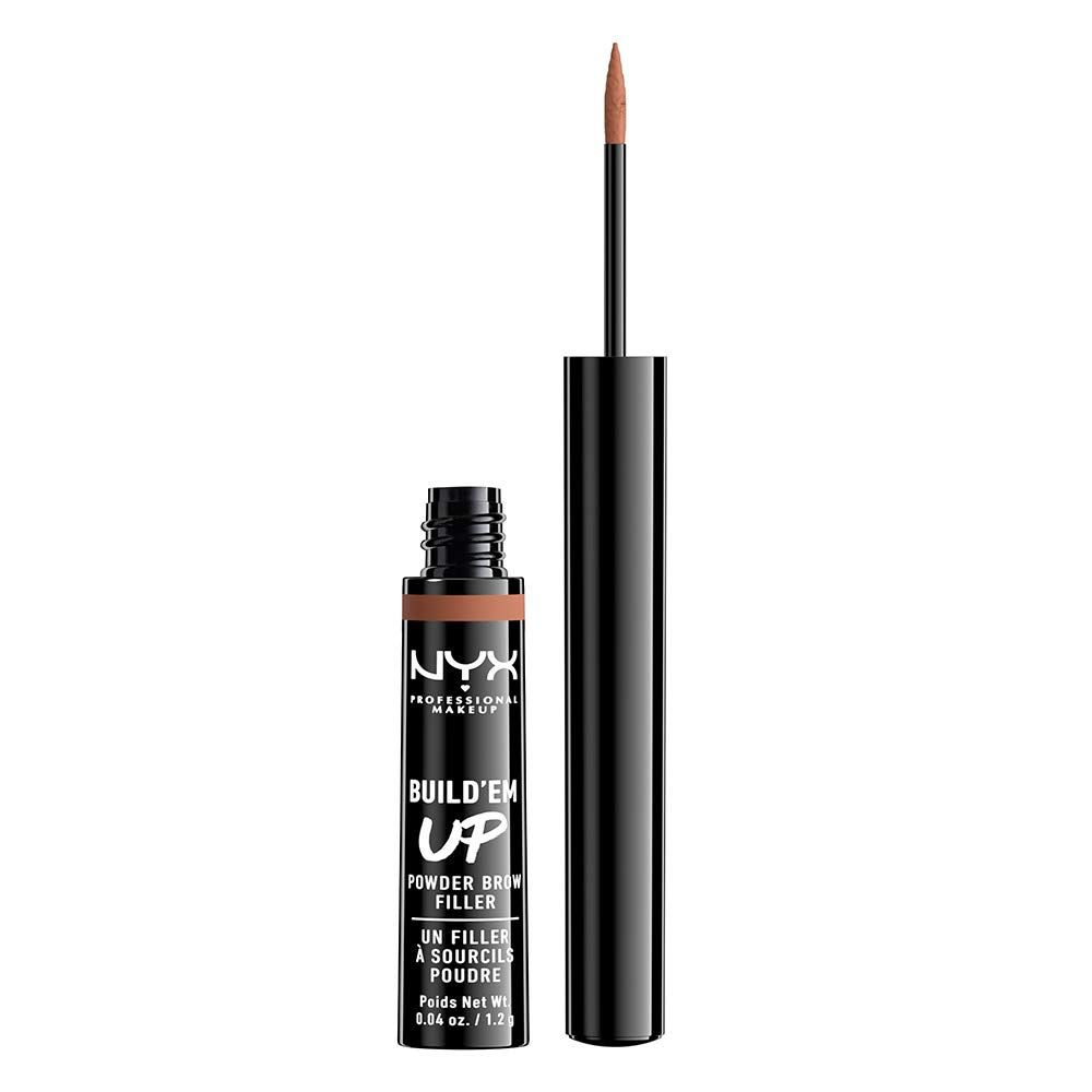 NYX Cosmetics Build&#39;em Up Powder Brow Filler, Auburn, Full Size