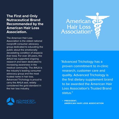 Advanced Trichology FoliGROWTH Hair Growth Supplement for Thicker Fuller Hair | Approved by the American Hair Loss Association, Revitalize Thinning Hair, Backed by 20 Years of Experience in Hair Loss