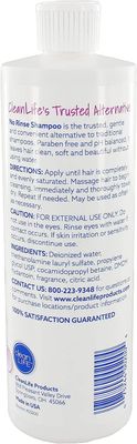 No-Rinse Shampoo, 8 fl oz - Leaves Hair Fresh, Clean and Odor-Free, Rinse-Free Formula
