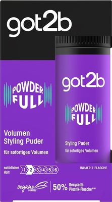 Schwarzkopf got2b Powder'ful Vol Style Powder 10g (2x Pack)